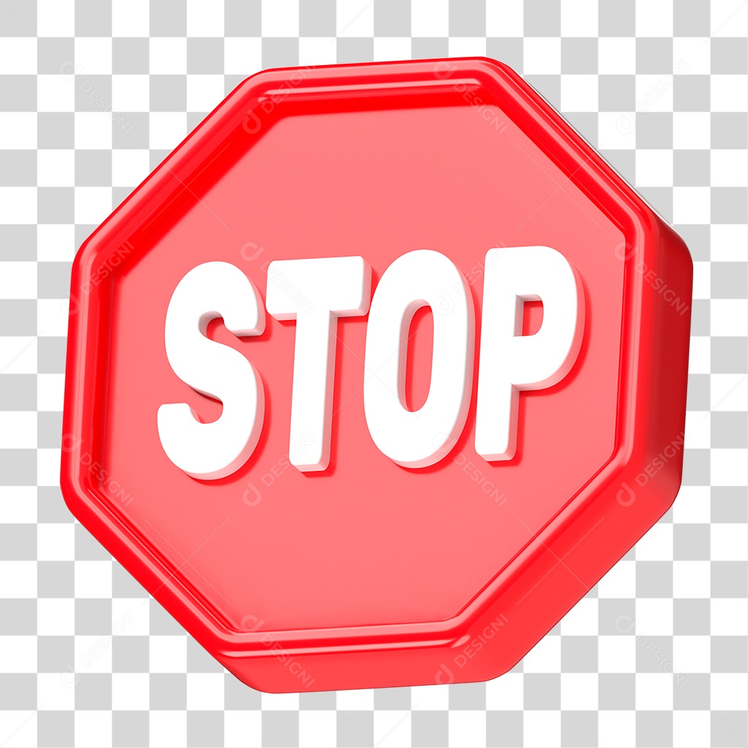 Placa de Trânsito PNG Transparente