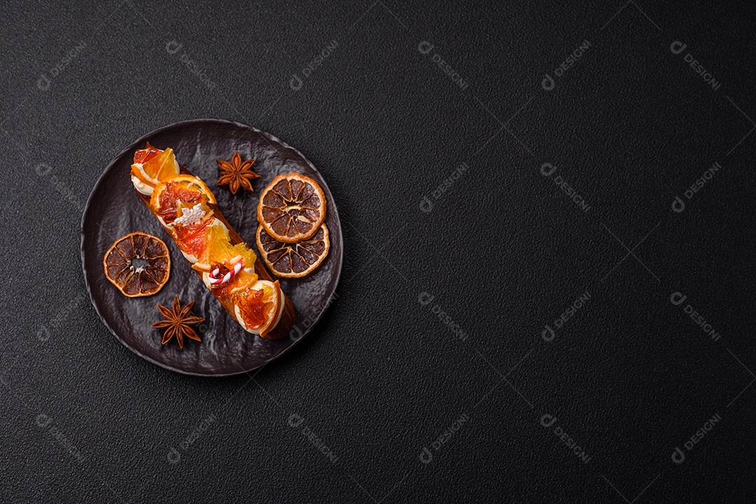 A imagem mostra uma bomba de chocolate