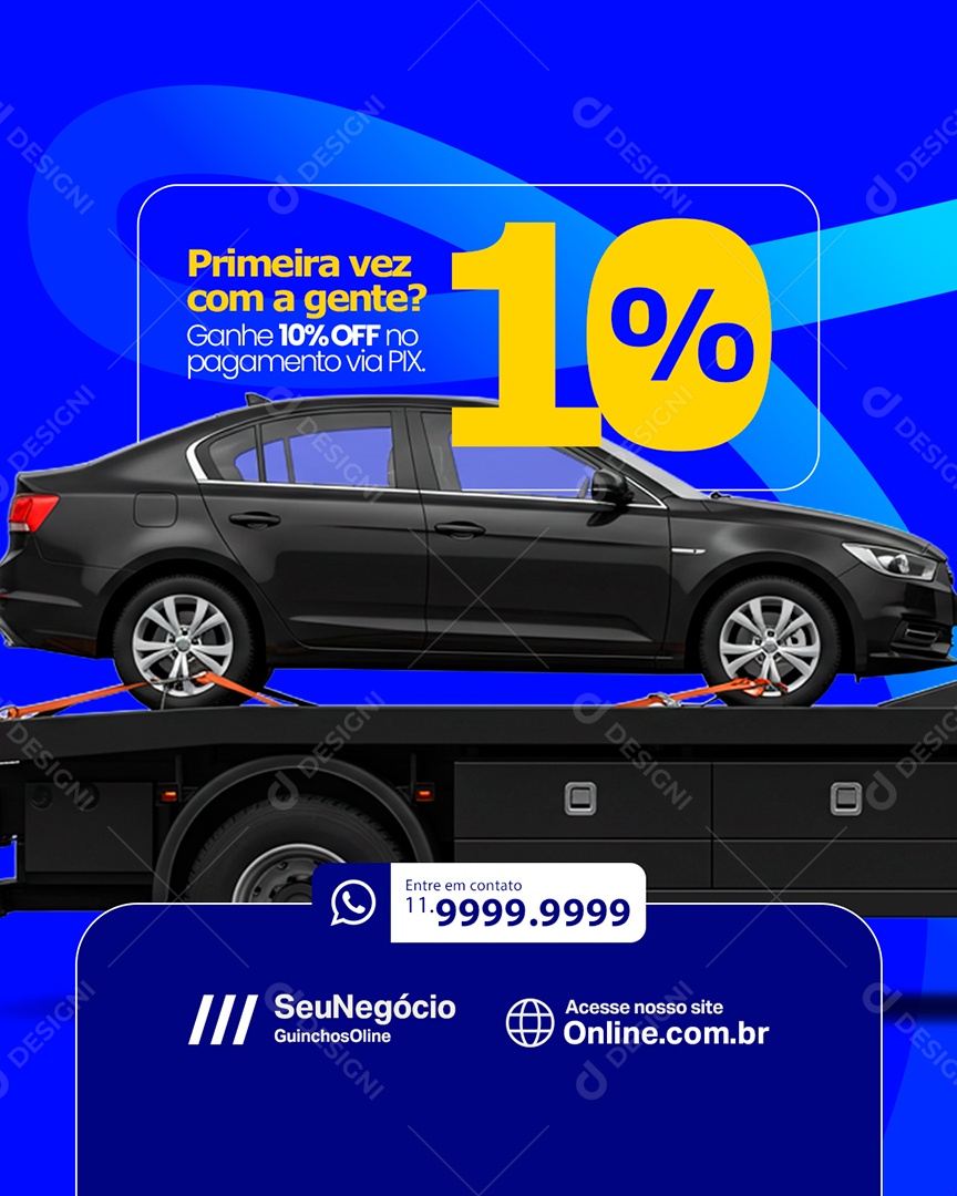 Guincho Primeira Vez com a Gente Social Media PSD Editável