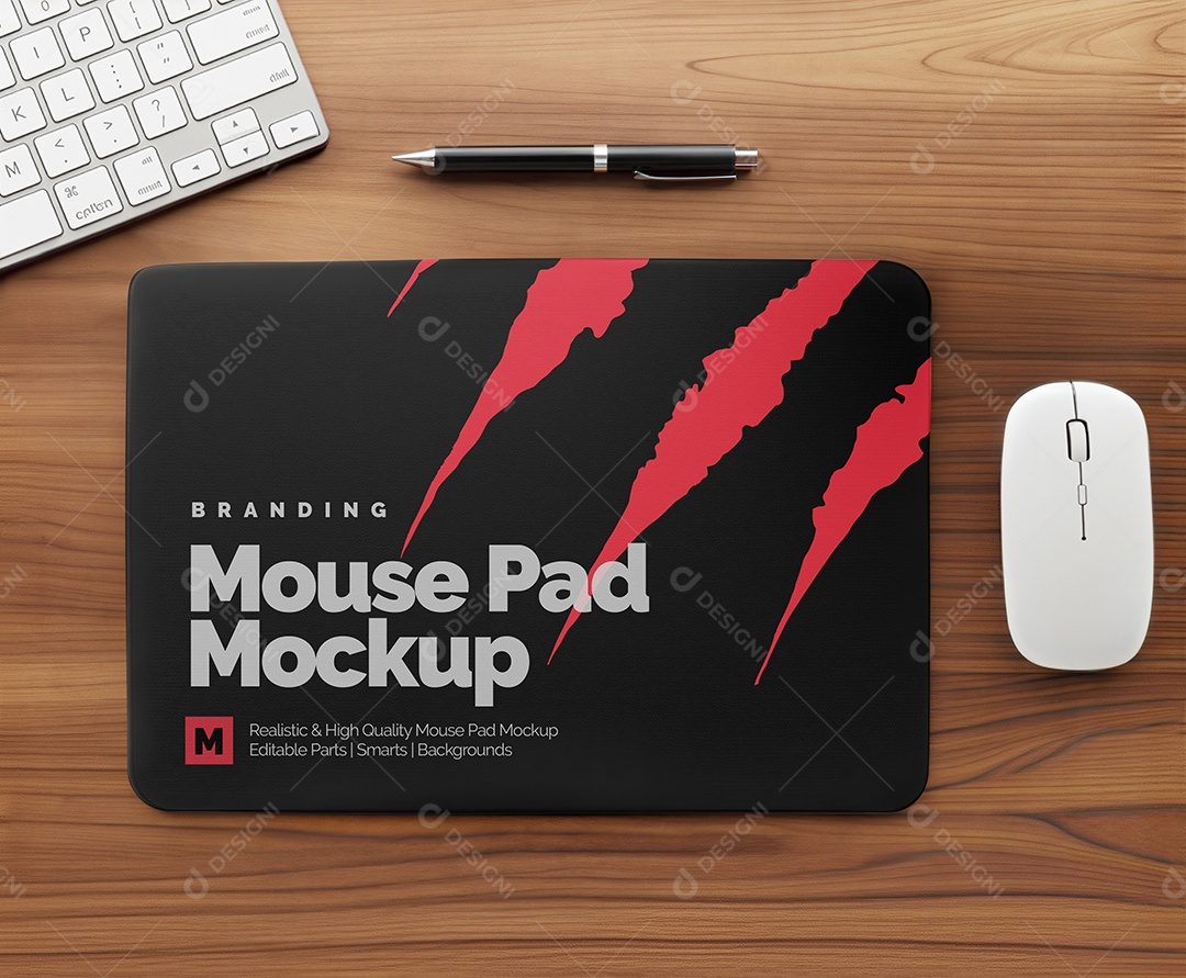 Base Para Mouse PSD Editável Mockup