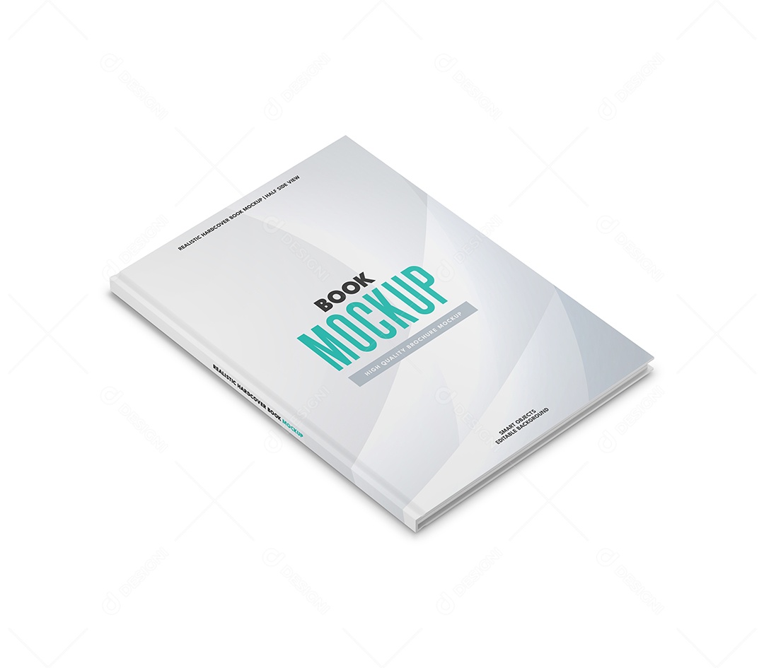 Livro Mockup PSD Editável