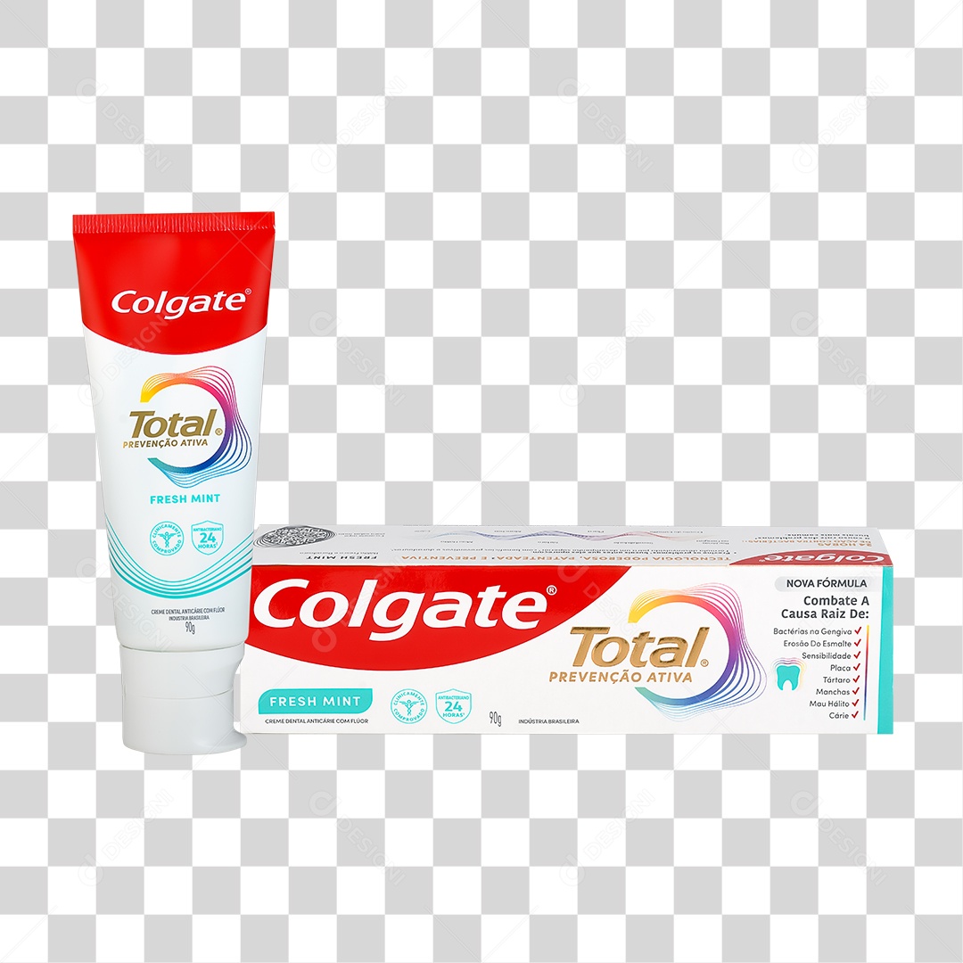 Pasta de Dente Colgate PNG Transparente