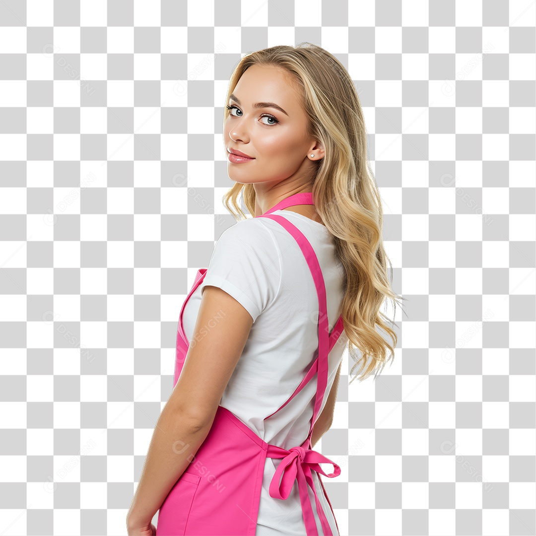 Mulher de Rosa Outubro Rosa Mês de Conscientização Sobre o Câncer de Mama PNG Transparente