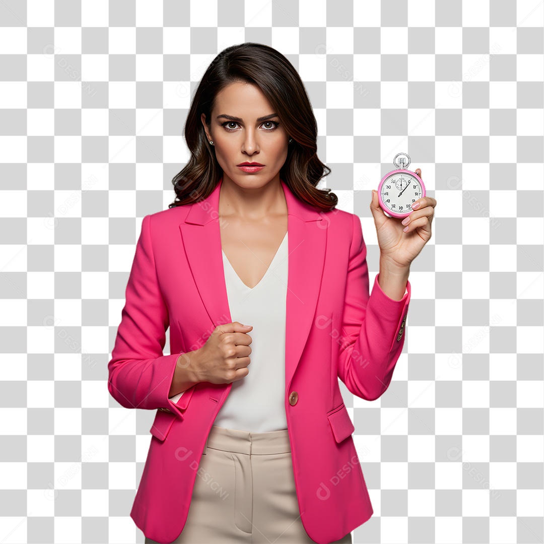 Mulher de Rosa Outubro Rosa Mês de Conscientização Sobre o Câncer de Mama PNG Transparente