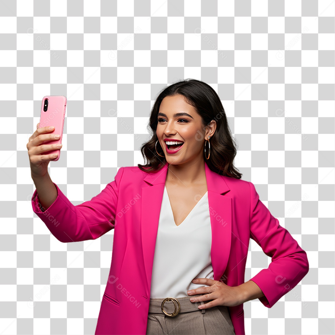 Mulher de Rosa Outubro Rosa Mês de Conscientização Sobre o Câncer de Mama PNG Transparente