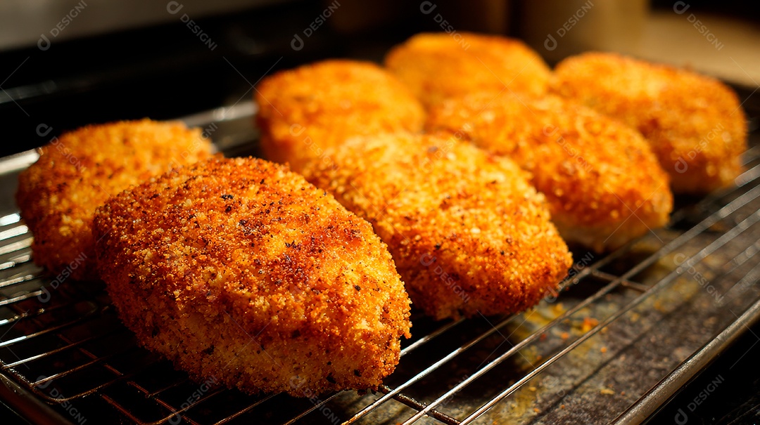 Os itens na imagem são Nuggets de Frango.