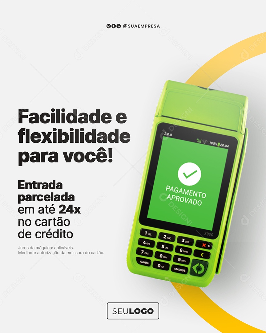 Loja e Revenda de Carros Facilicade para Você Social Media PSD Editável