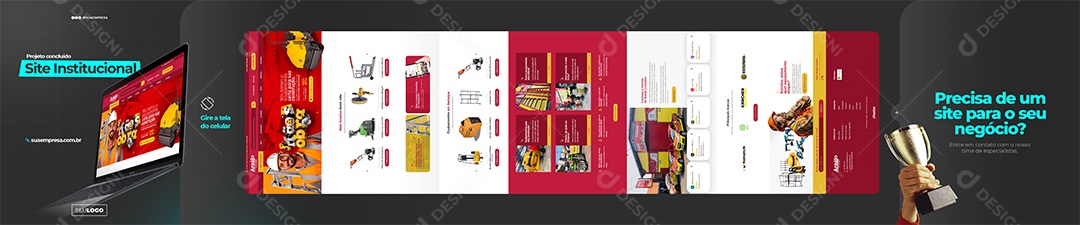 Marketing Digital Social Media PSD Editável