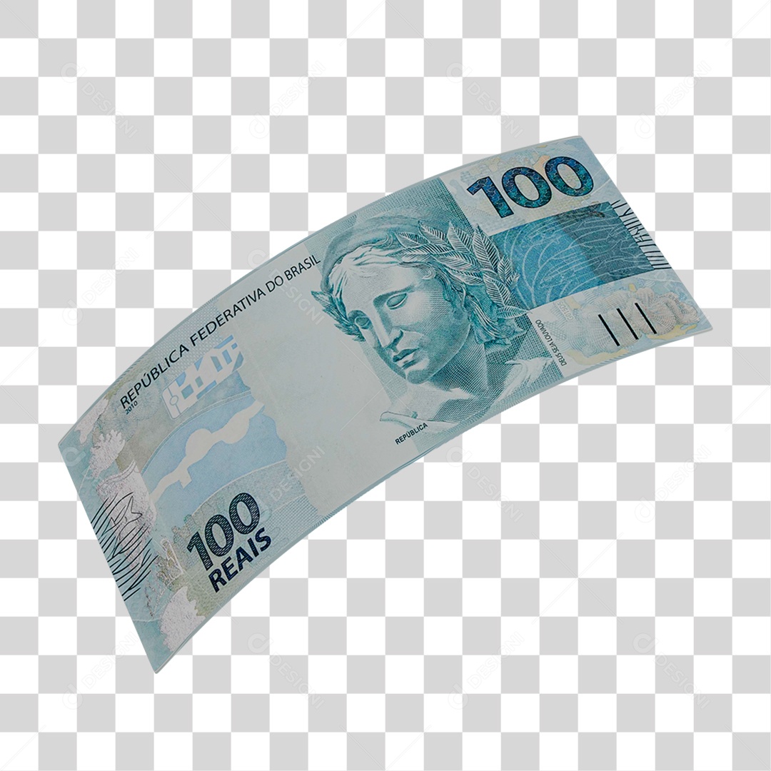 Nota de 100 Reais PNG Transparente