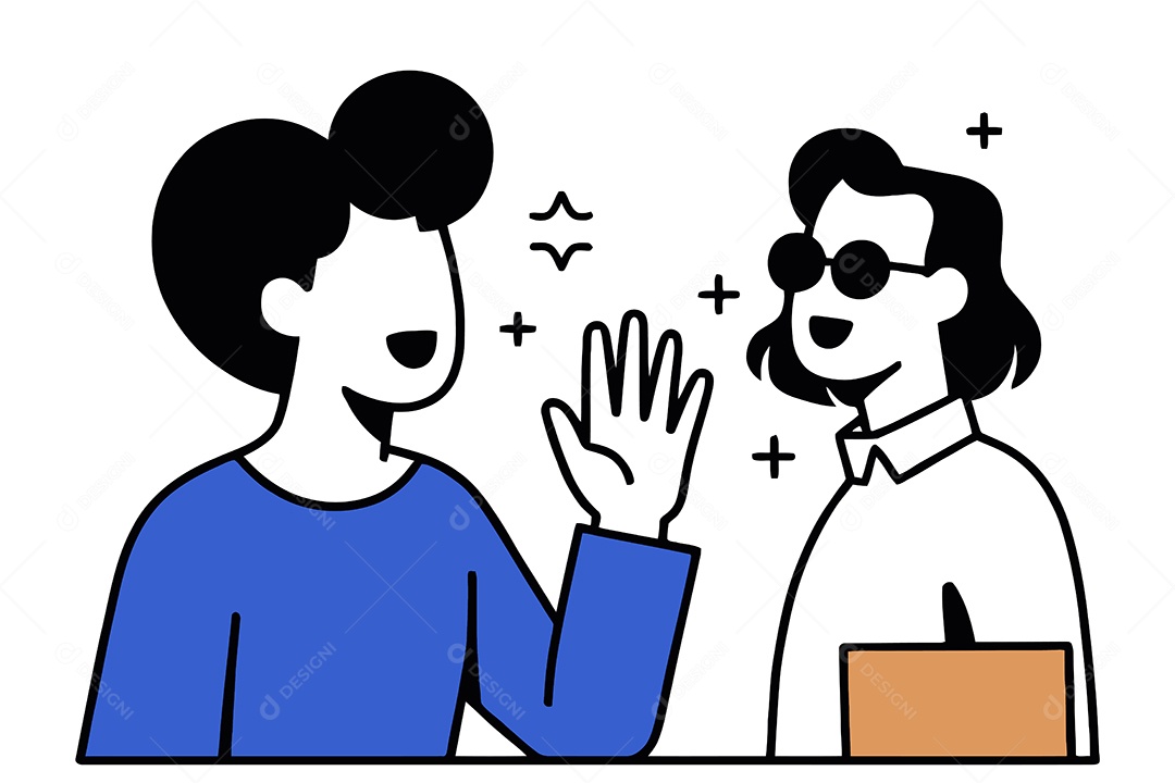 Mulheres Conversando Ilustração Vetor EPS + AI