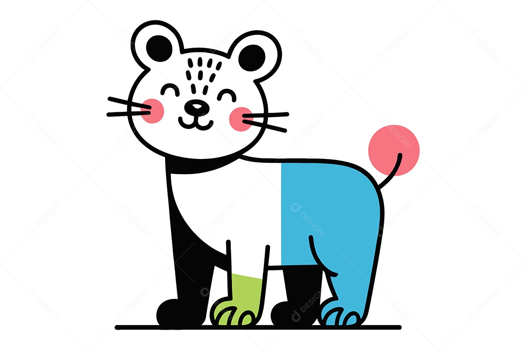 Gato Ilustração Vetor EPS + AI