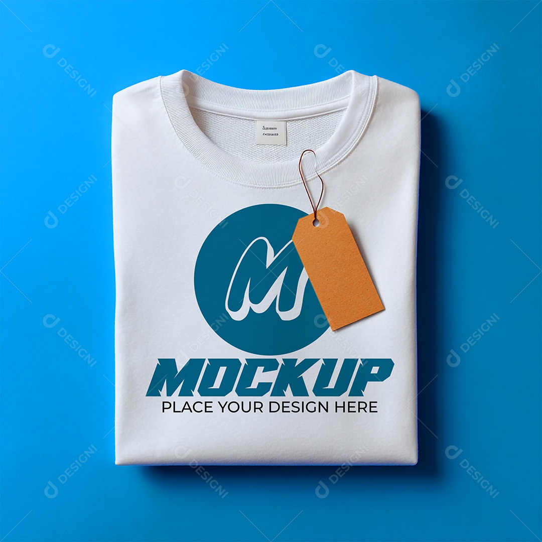 Mockup de Camiseta Feminina PSD Editável