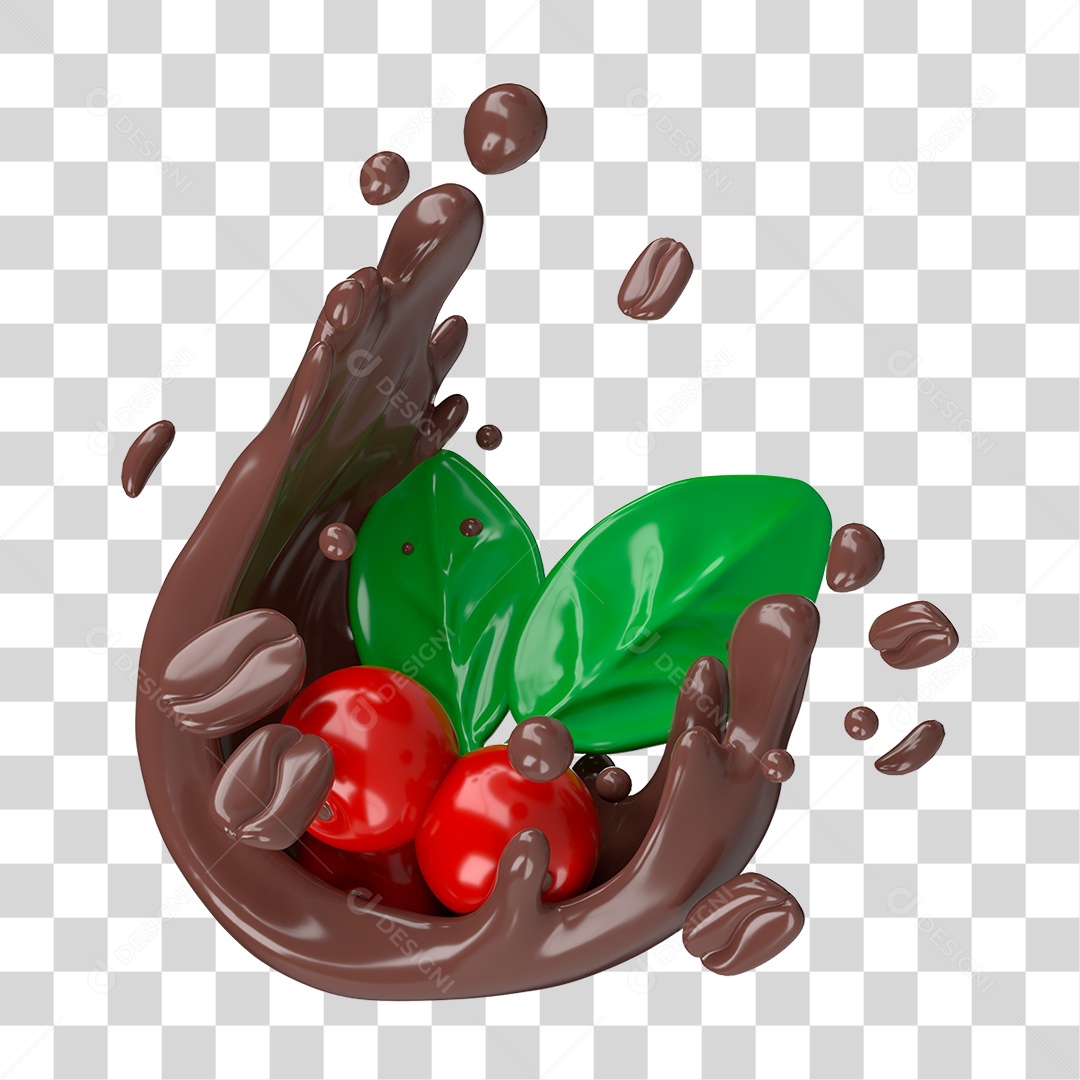 Pé de Café PNG Transparente