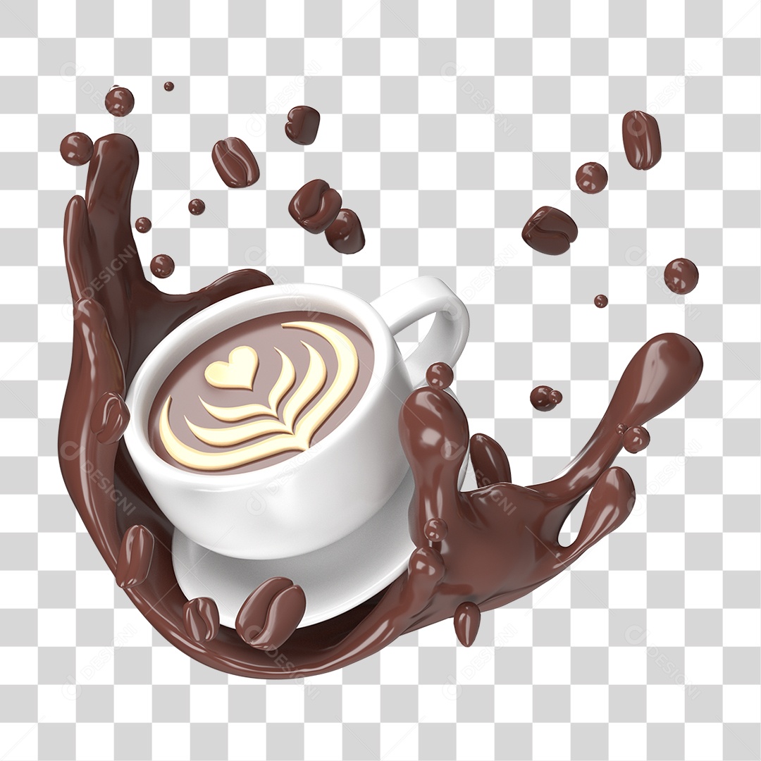 Xícara de Café PNG Transparente