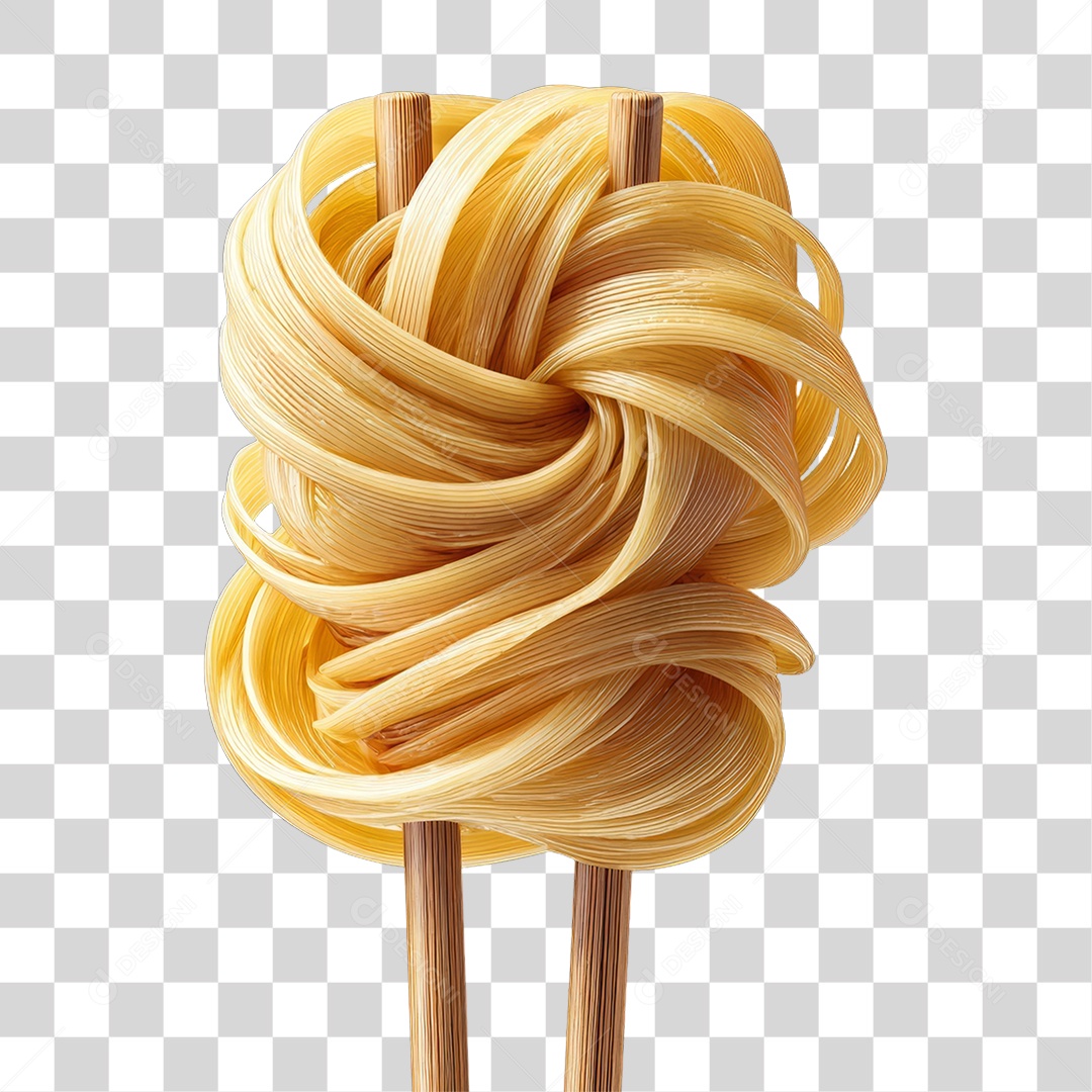 Hashi com Macarrão PNG Transparente