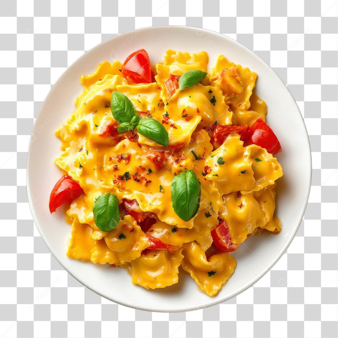 Prato de Massas PNG Transparente