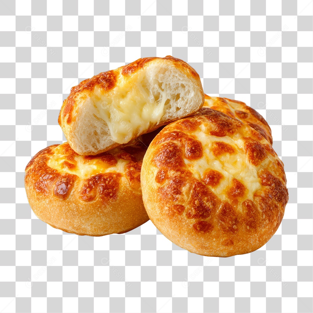 Pão de Queijo PNG Transparente