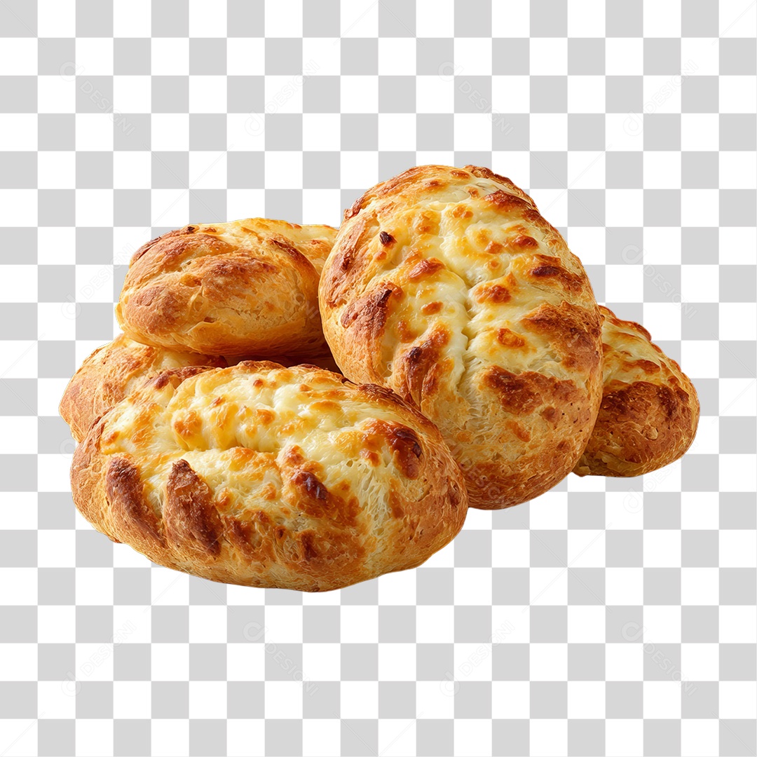 Pão de Queijo PNG Transparente