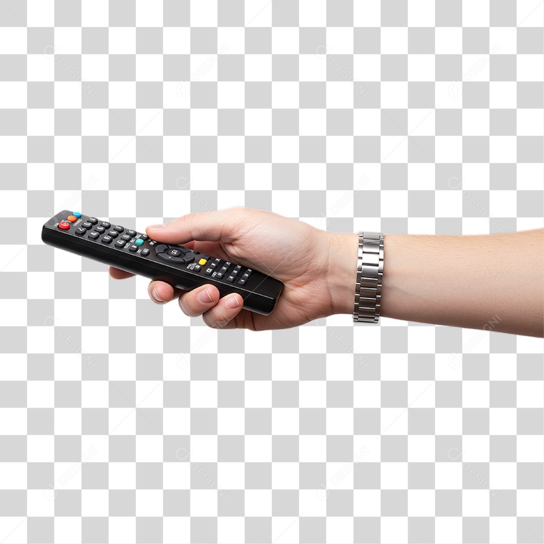 Mão com Controle PNG Transparente