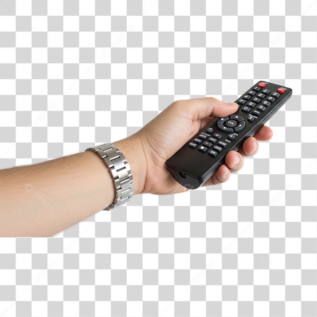 Mão com Controle PNG Transparente
