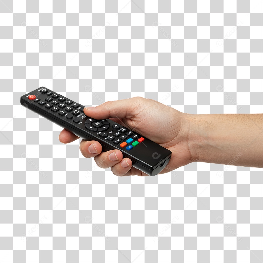 Mão com Controle PNG Transparente