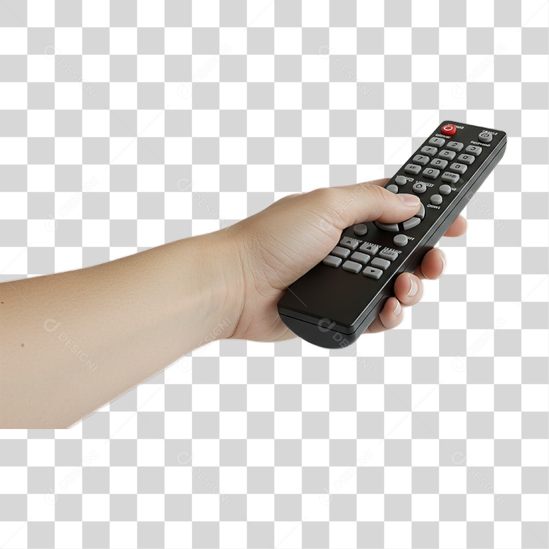 Mão com Controle PNG Transparente