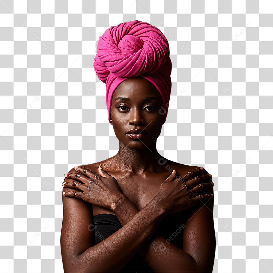 Mulher de Rosa Outubro Rosa Mês de Conscientização PNG Transparente