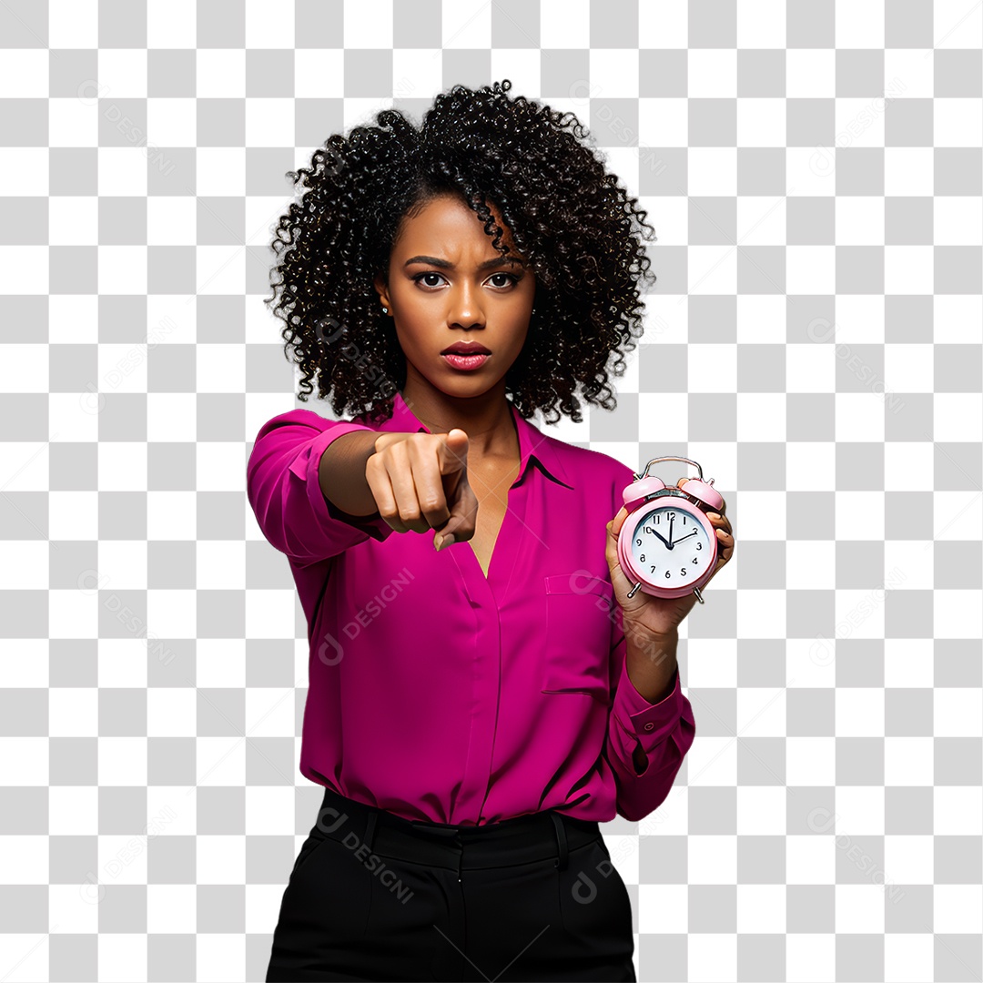 Mulher de Rosa Outubro Rosa Mês de Conscientização PNG Transparente