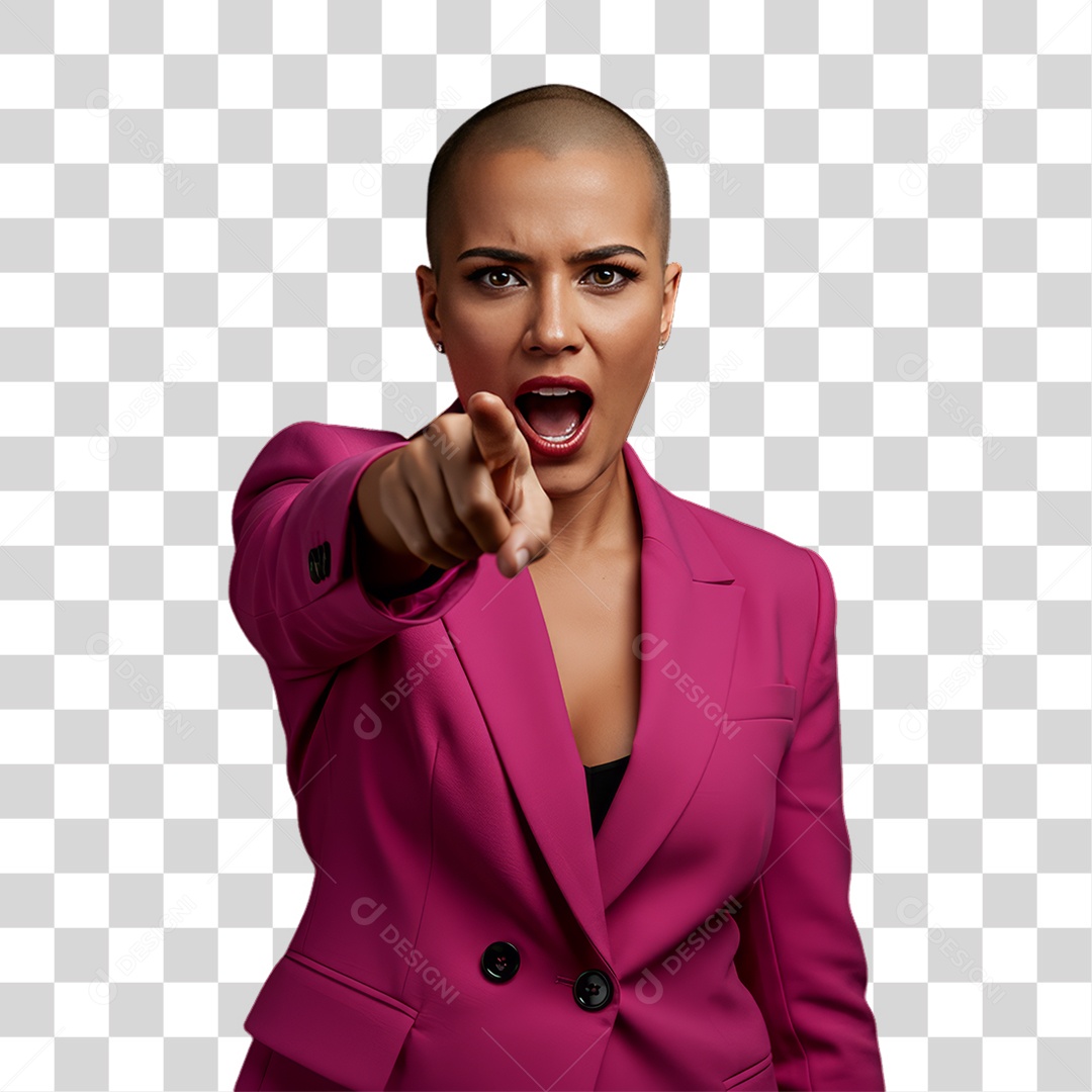 Mulher de Rosa Outubro Rosa Mês de Conscientização PNG Transparente