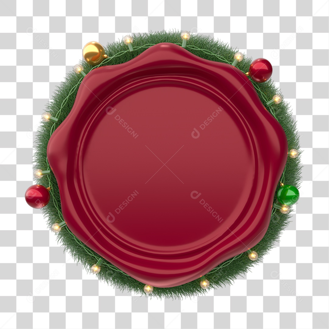 Placa Redonda PNG Transparente