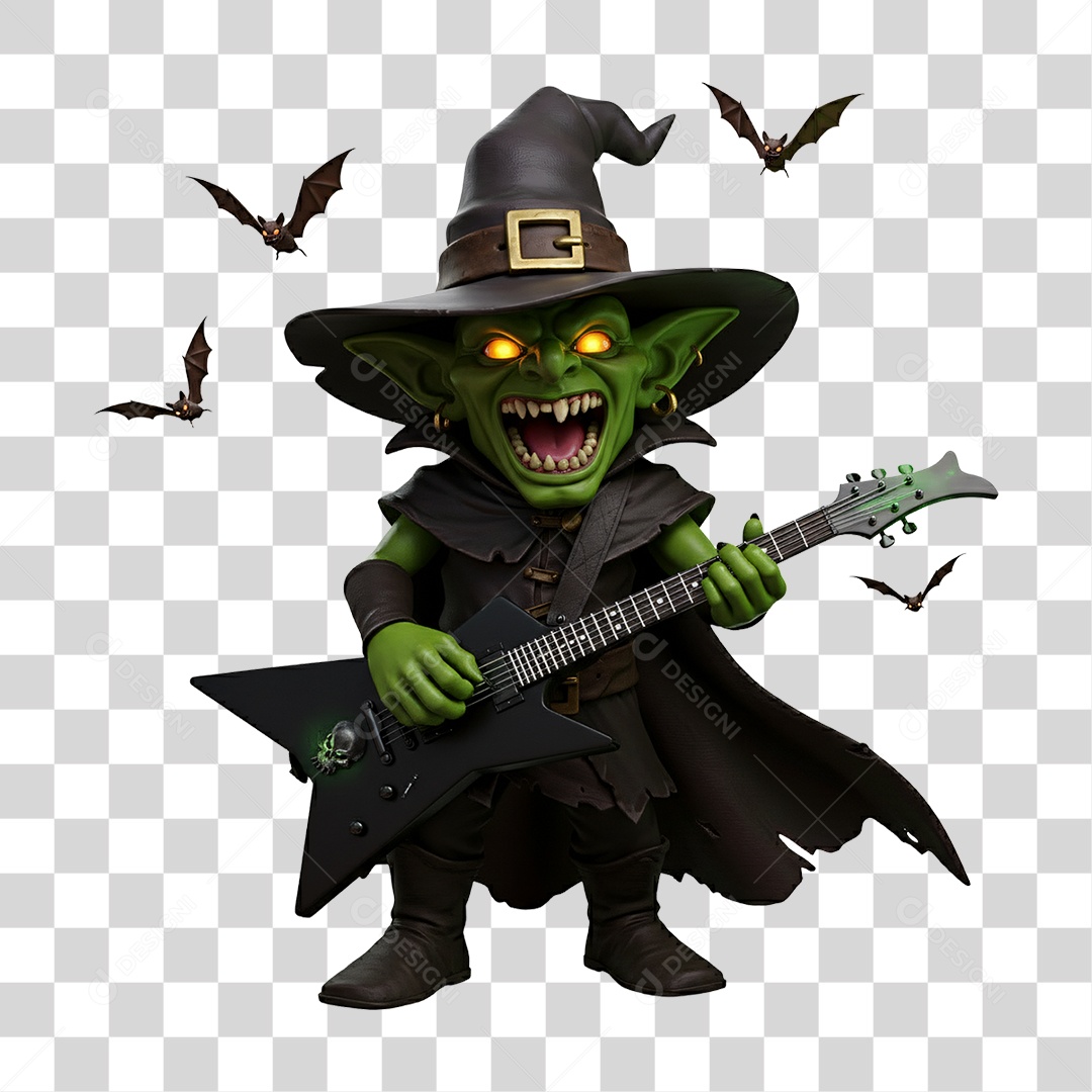 Duende de Halloween PNG Transparente