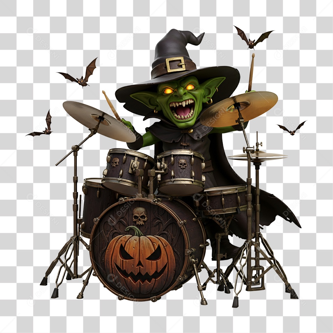 Duende de Halloween PNG Transparente