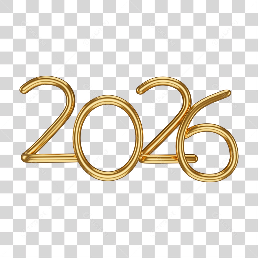 Balões de 2026 PNG Transparente