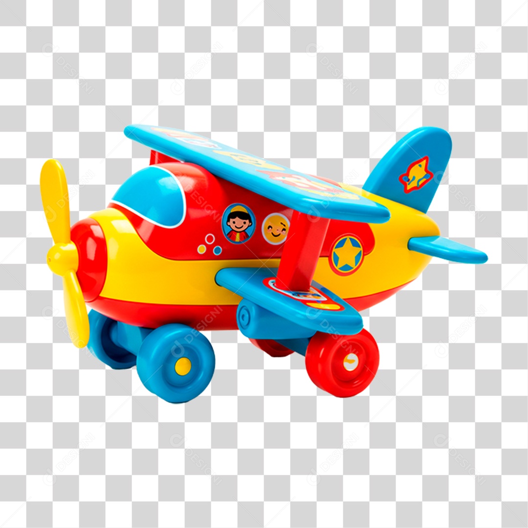 Avião Brinquedo PNG Transparente
