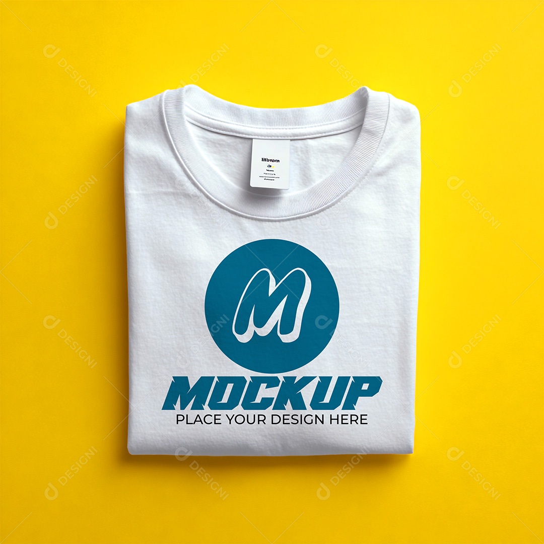 Mockup de Camiseta Feminina PSD Editável