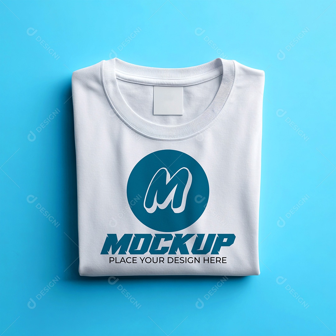 Mockup de Camiseta Feminina PSD Editável