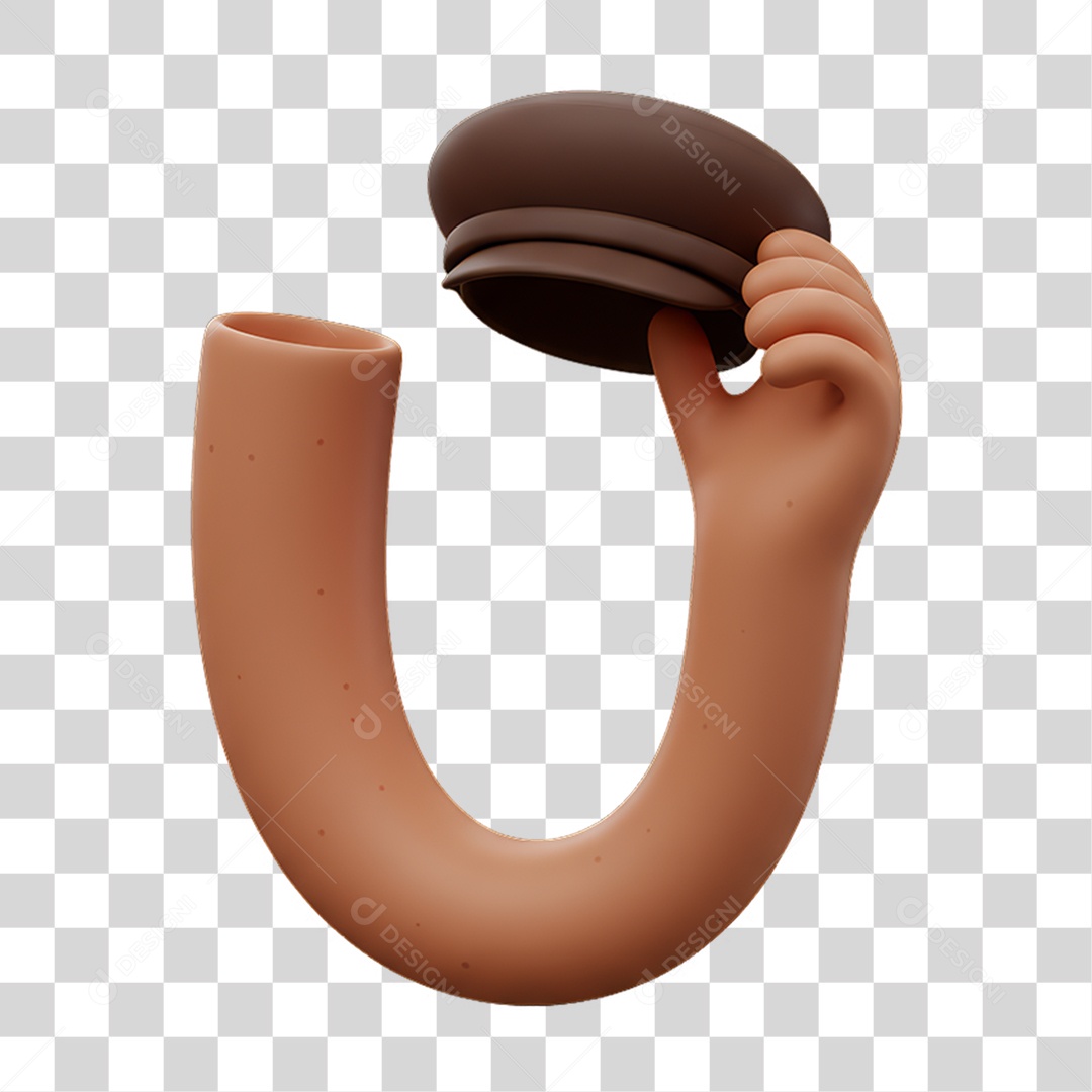 Mão Segurando Chapéu PNG Transparente