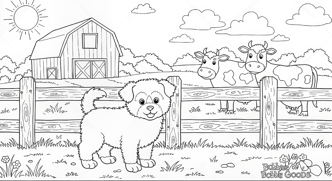Desenho para colorir de animal.