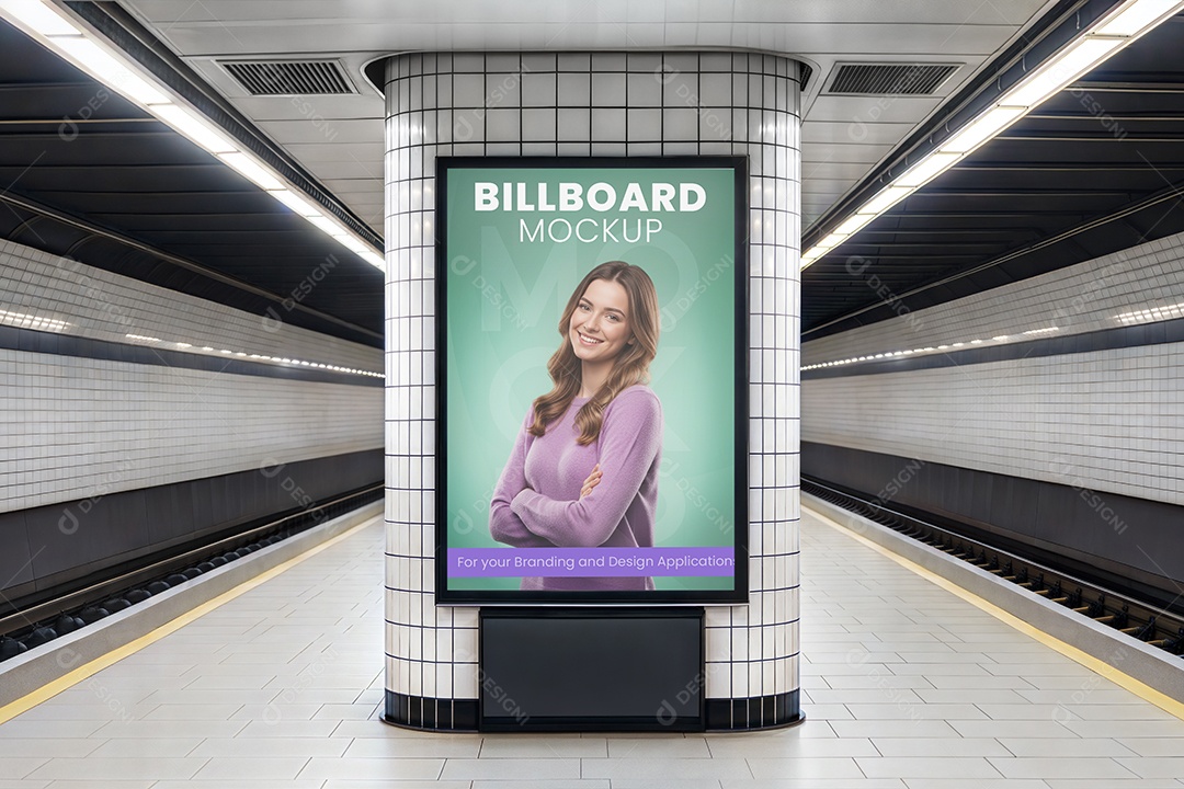 Mockup Anúncio Publicitário PSD Editável