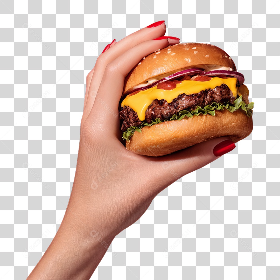 Hambúrguer Lanche Sanduiche PNG Transparente