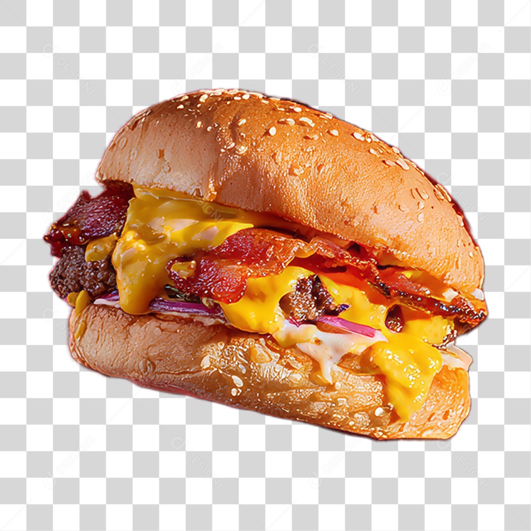 Hambúrguer Lanche Sanduiche PNG Transparente