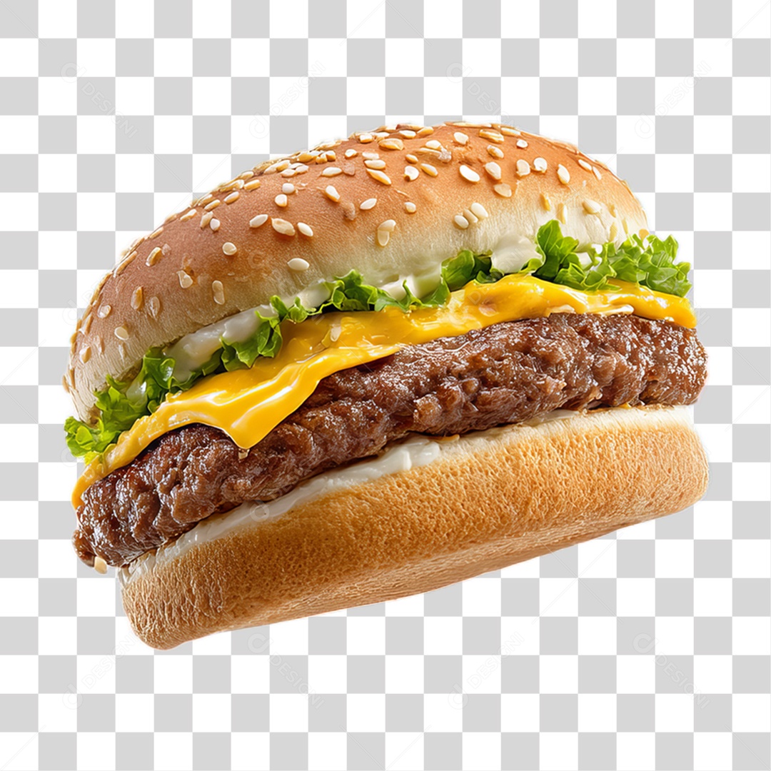 Hambúrguer Lanche Sanduiche PNG Transparente