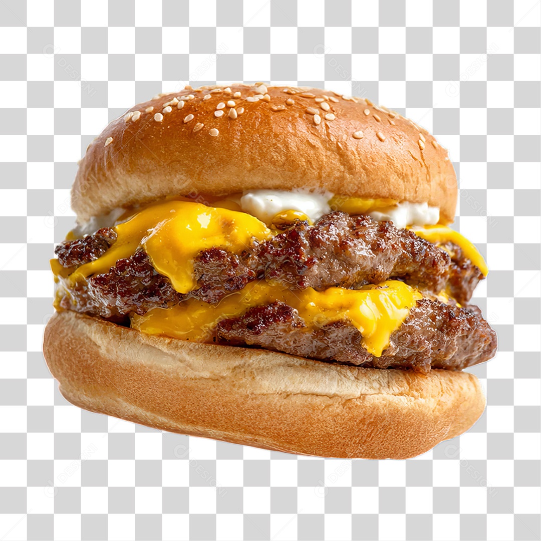 Hambúrguer Lanche Sanduiche PNG Transparente