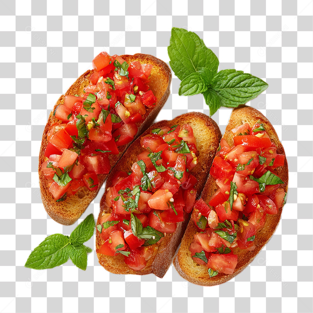 Sobremesa Brusquetas PNG Transparente