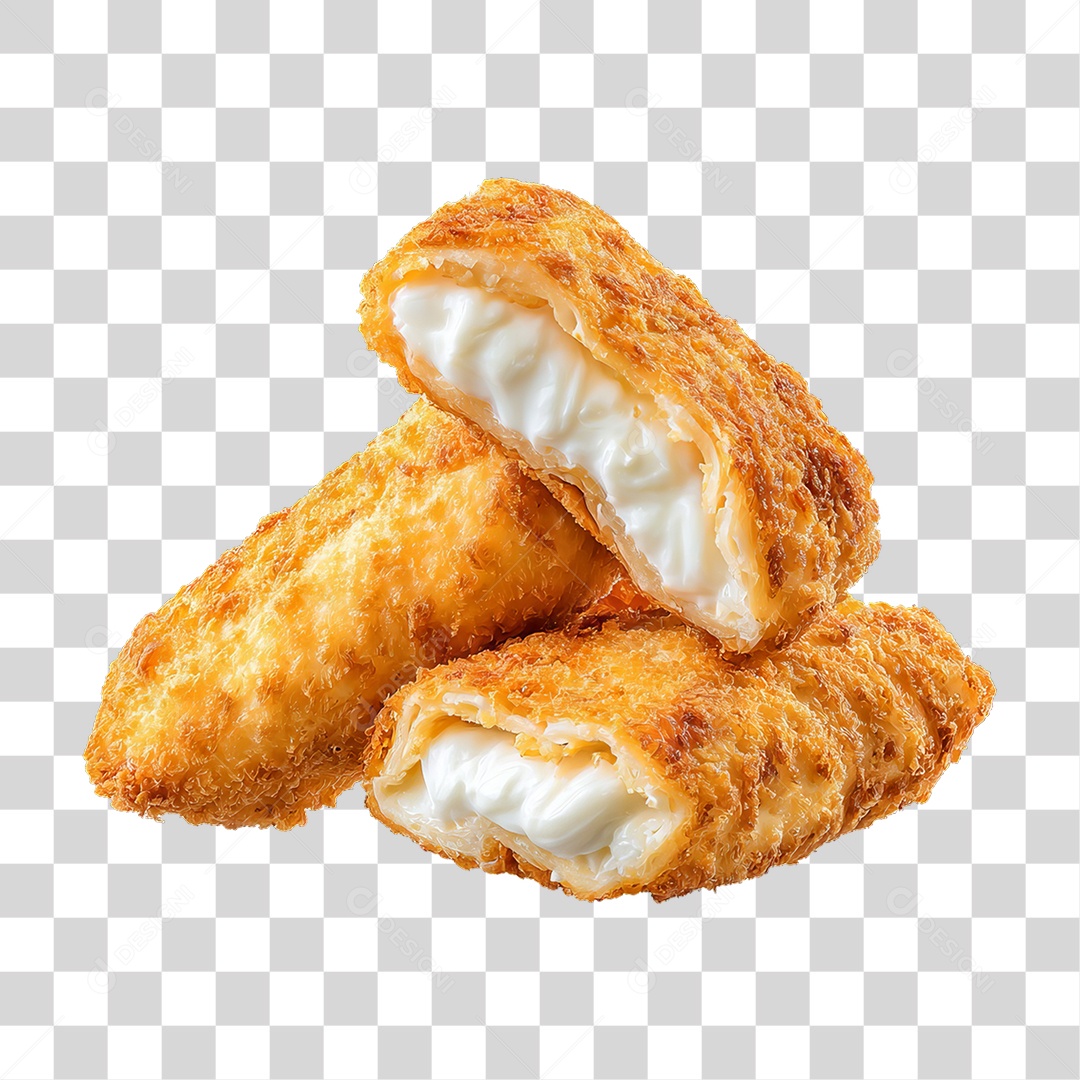 Salgados Fritos Lanches PNG Transparente