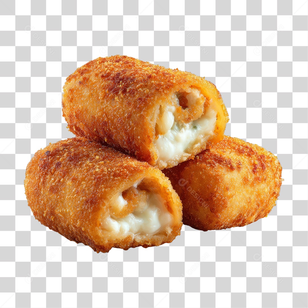 Salgados Fritos Lanches PNG Transparente