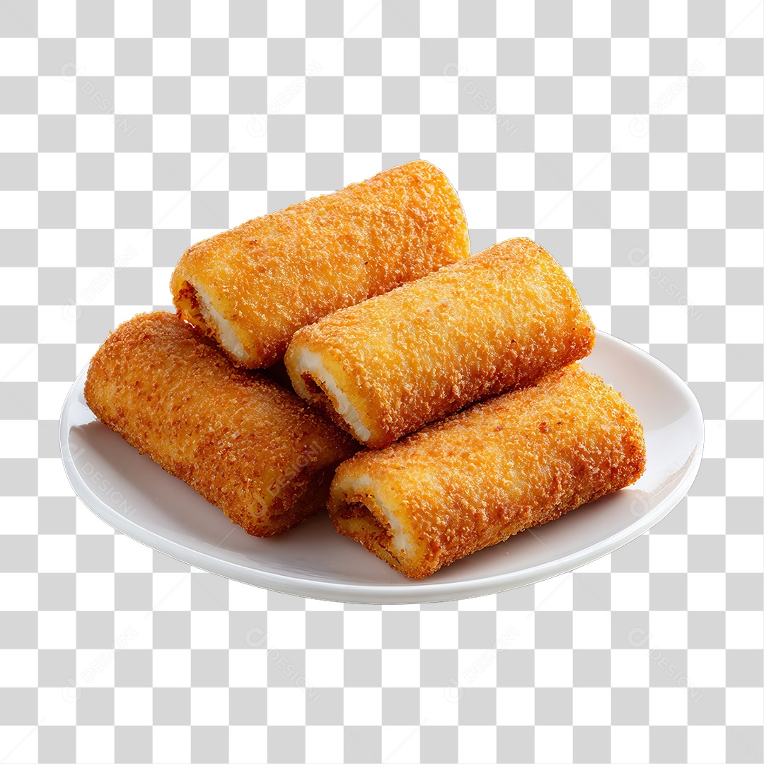 Salgados Fritos Lanches PNG Transparente