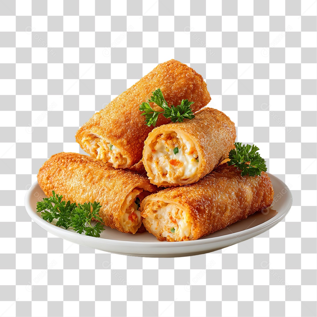 Salgados Fritos Lanches PNG Transparente