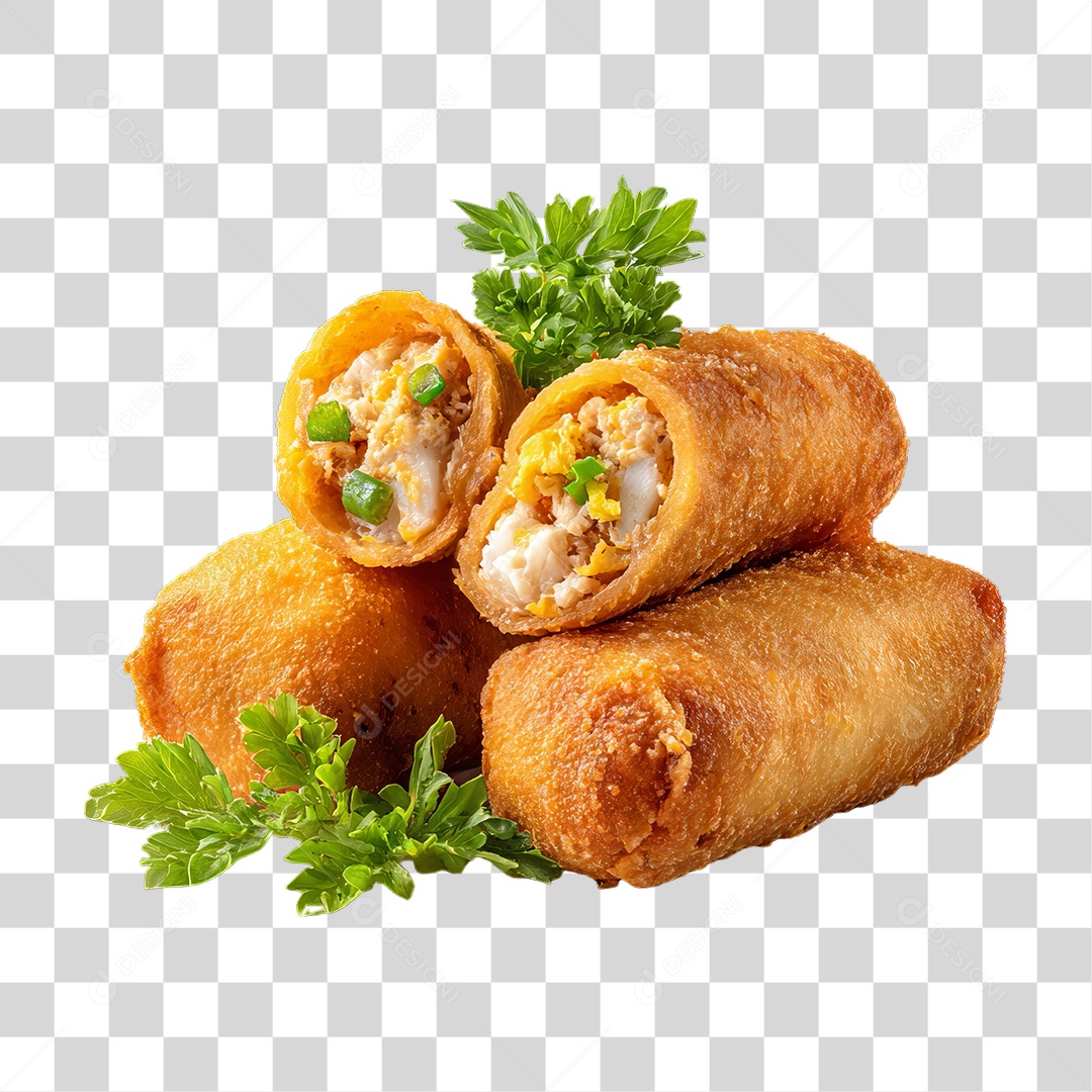Salgados Fritos Lanches PNG Transparente
