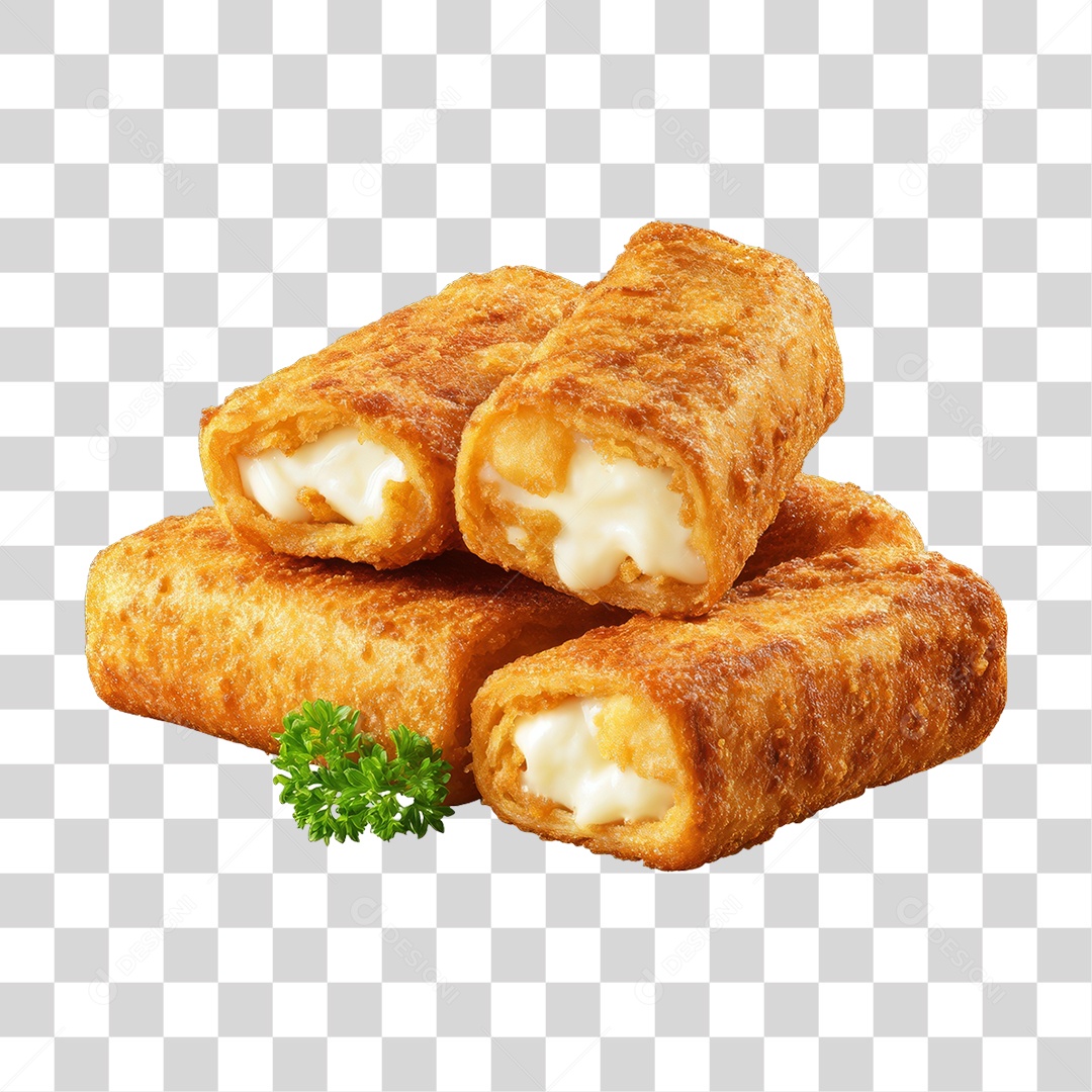 Salgados Fritos Lanches PNG Transparente